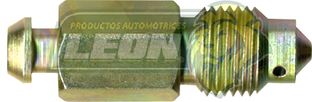 PURGADOR DE FRENO #8 FORD CAMION (LC24493) LARGO: 1.465”, ROSCA: 7/16-24H, LL. 7/16 HO957