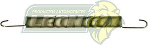 RESORTE RETORNO ACELERADOR UNIVERSAL 16.8 cm TENSION