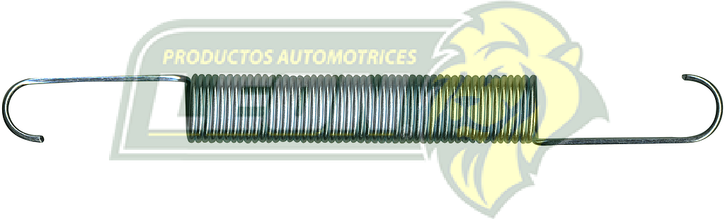 RESORTE RETORNO ACELERADOR DINA 531, 631 65-86 13.1 cm TENSION (R-301)