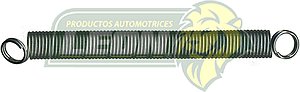 RESORTE RETORNO ACELERADOR UNIVERSAL 95 mm TENSION