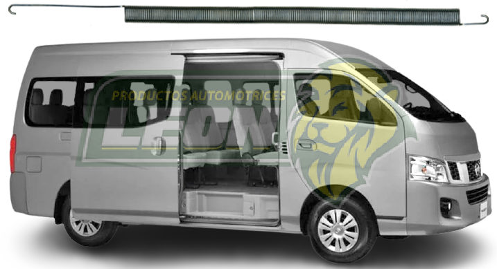 RESORTE RETORNO PUERTA NISSAN URVAN