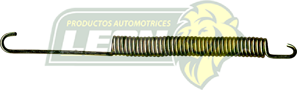 RESORTE RETORNO ZAPATA FRENO TRASERO POINTER, JETTA, GOLF 79-01 L, R