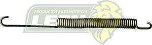 RESORTE RETORNO ZAPATA FRENO TRASERO POINTER, JETTA, GOLF 79-01 L, R