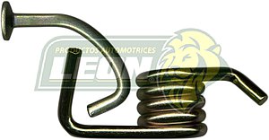 RESORTE CON CLAVO CURVO FRENO TRASERO F-350, D-300 73-00 (L) (280-I)