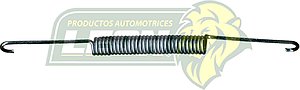 RESORTE RETORNO ZAPATA TRASERO NISSAN PK-UP 78-91 L., R.
