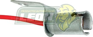 SOQUET PLAFON MINI 1 POLO “PATA EN L” ECONOMICO G037