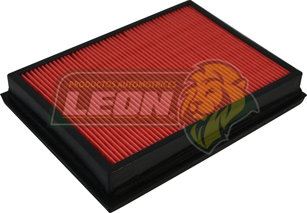 FILTRO AIRE TSURU III 97-17, X-TRAIL 08-17, ROGUE 08-12, JUKE 11-16, VERSA 08, SENTRA 00-16, LUCINO 00-01, KOLEOS 09-17, QX70 14-16, Q70 14-16, Q50 2016, M56 11-13, FX50 09-13, FX37 2013, FX35 09-12 “RECTANGULAR CORTO”