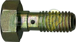 TORNILLO HEXAGONAL FRENO PURGADOR G.M. MICROBUS R: 10x1.5mm L: 25mm HO273A