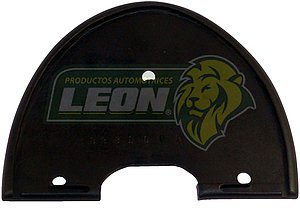 VIVO PORTA PLACA TRASERA VW SEDAN 58-65 (NEGRO)