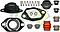 REPUESTO PALANCA VEL. VW GOLF, JETTA, A2, A3, DERBY, IBIZA REPUESTO (14 pzas.) HO600