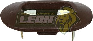 ARANDELA ó ARILLO PARA BOTON DE PUERTA NISSAN TSURU I, II “OVALADA” CAFE