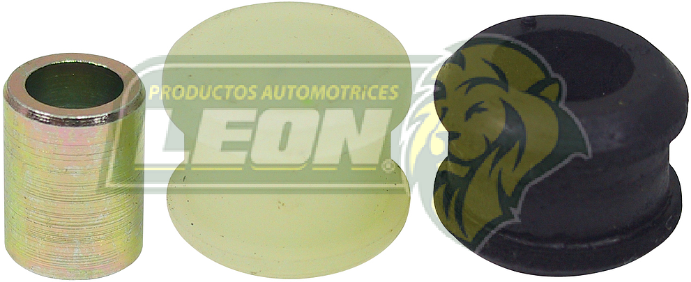 KIT ó REPUESTO DE BUJES DE VARILLA VELOCIDADES VW POINTER (3 pzas.) HO808A