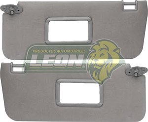 VISERA PARASOL NISSAN PK-UP D21 93-08 GRIS T/O (JGO.)