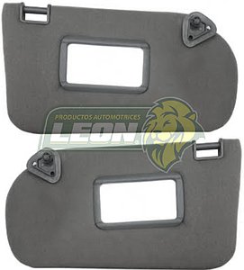 VISERA PARASOL NISSAN SENTRA B15 01-05 GRIS T/O (JGO.)