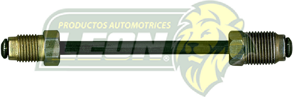 TUBO ACERO PARA FRENO 3/16 11cm CALIPER VW EUROVAN, HIDR. WINDSTAR (c/CONEX M10VW)