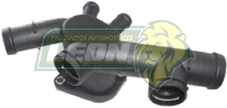 TOMA AGUA VW NEW BEETLE 2.0L, JETTA A4 2.0L, GOLF AEG 4C. 01-10, NEW BEETLE 4C. 2.0L TURBO 1.8L 00-05 “1 BULBO, 3 SALIDAS” (06A121132C)