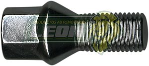 BIRLO RUEDA CROMADO PLACACERO VW JETTA A4, NEW BEETLE, AUDI 14x1.50mm x 23 mm ROSCA CORTO