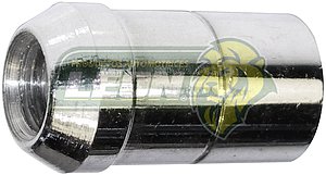 TUERCA CROMADA CILINDRICA PLACACERO T/SEGURIDAD “K” NUEVOS 12x1.50 mm LL.1/2