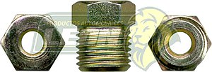 CONEXION DE ACERO TUBO 3/16 REDUCCION 5/16 a 3/16 R.E. 1/2 (265)