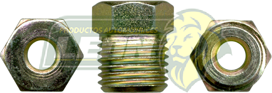 CONEXION DE ACERO TUBO 3/16 REDUCCION 5/16 a 3/16 R.E. 1/2 (265)