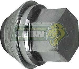 TUERCA CROMADA TAPADA CONO FLOTANTE FORD FIESTA 2003 Y COURIER, TRANSIT CONNECT DIESEL Y GASOLINA 97-07, KA, FUSION, ESCORT, MONDEO, HONDA, TOYOTA 12x1.50 LL.19 mm (01-314-1)