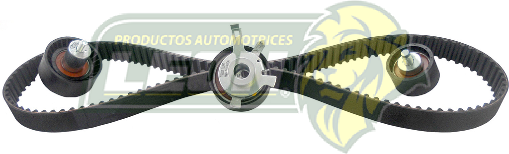 KIT DISTRIBUCION FORD 4C. 2.0L FOCUS 00-06, ESCORT 00-02, CONTOUR 2000, ZX2 2003, MERCURY 4C. 2.0L COUGAR 00-02, MYSTIQUE 2000