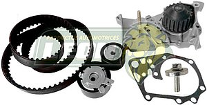 KIT DISTRIBUCION (CON BOMBA DE AGUA) NISSAN 1.6L PLATINA 02-10, APRIO 08-10, RENAULT CLIO 03-09, KANGOO 03-13