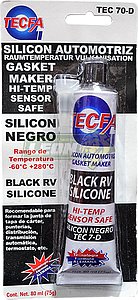 SILICON NEGRO 80ML BLISTER TECFA