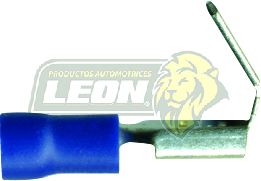 TERMINAL ELECTRICA AISLANTE AZUL HEMBRA Y MACHO MIXTA