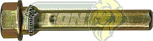 TUERCA GUIA CALIPER TOYOTA CAMRY 12-22, SIENNA 04-20, HIGHLANDER 14-19, AVALON 12-18, RAV4 13-18, PRIUS 01-09, ECHO 00-05, CELICA 2000, SCION IQ 12-15, MERCEDES BENZ S430 2005, LEXUS ES300H 13-18, GS 350 13-20, IS 300 16-20, RC 350 15-20  R: 8x1.00 mm, L: 2.520”, Ø: 0.352” R.T.