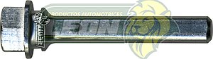 TUERCA GUIA CALIPER TOYOTA MATRIX 09-13, RAV4 06-12, SIENNA 11-12, CAMRY 07-11, SUZUKI AERIO 02-08, PONTIAC VIBE 08-09, LEXUS RX-350 10-15, RX450H 10-12, HS 250H 10-11, ES 350 07-11 H: 14 mm, R: 8x1.00 mm, L: 2.250”, Ø: 0.334” R.D. Y R.T.