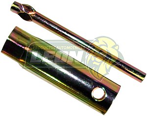 LLAVE DE BUJIA 14 CORTA 13/16 10 cm