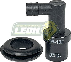 VALVULA PCV TR FORD COURIER 1.6L L4 01-02, FIESTA 1.4L L4 98-01, 1.6L L4 01-03, IKON 1.6L L4 01-03, KA 1.6L L4 01-03 (INC. EMPAQUE)