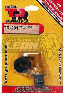 VALVULA PCV TR TOYOTA SIENNA 3.0L V6 98-02, SOLARA 3.0L V6 99-03, CAMRY 3.0L V6 1995, AVALON 3.0L V6 95-96, HIGHLANDER 3.0L V6 2001, LEXUS ES300 3.0L V6 94-01, RX300 3.0L V6 99-01 (INC. EMPAQUE)