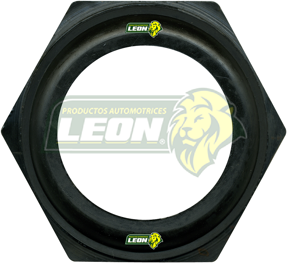 TUERCA HOUSING AUTOBUS SOMEX, DINA 861, M. BENZ RUTA 100 C/RETEN (15-060, TH12C/R, T-3A) 3” 1/4-12H., LL.4” 1/8, ALT: 1/2