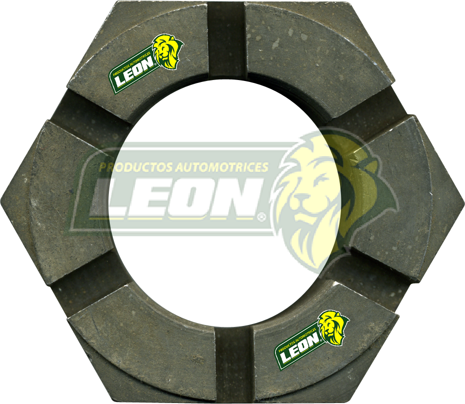 TUERCA PIÑON CASTILLO BAJA ALTURA 1” 3/4 18H LL.2” 3/4 (09-280)
