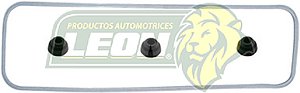 JUNTA TAPA PUNTERIAS G.M. V6 4.3L OHV “VORTEC”, BLAZER, C-15 PK-UP, G20, EXPRESS/CARGO VAN (HULE SILICON, LIGA) 96-08 CONTENIDO: 1 PIEZA “LIGA”