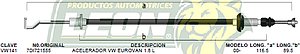 CHICOTE ACEL. EUROVAN 1.8L