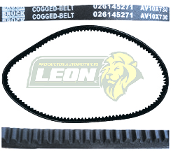 BANDA DENTADA DIRECCION HIDRAULICA VW GOLF, JETTA A2, A3 10x730 (6280GS) BRUCK