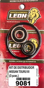 KIT DISTRIBUIDOR NISSAN PK-UP 2.4L 12V 94-08, TSURU III (3 pzas.)