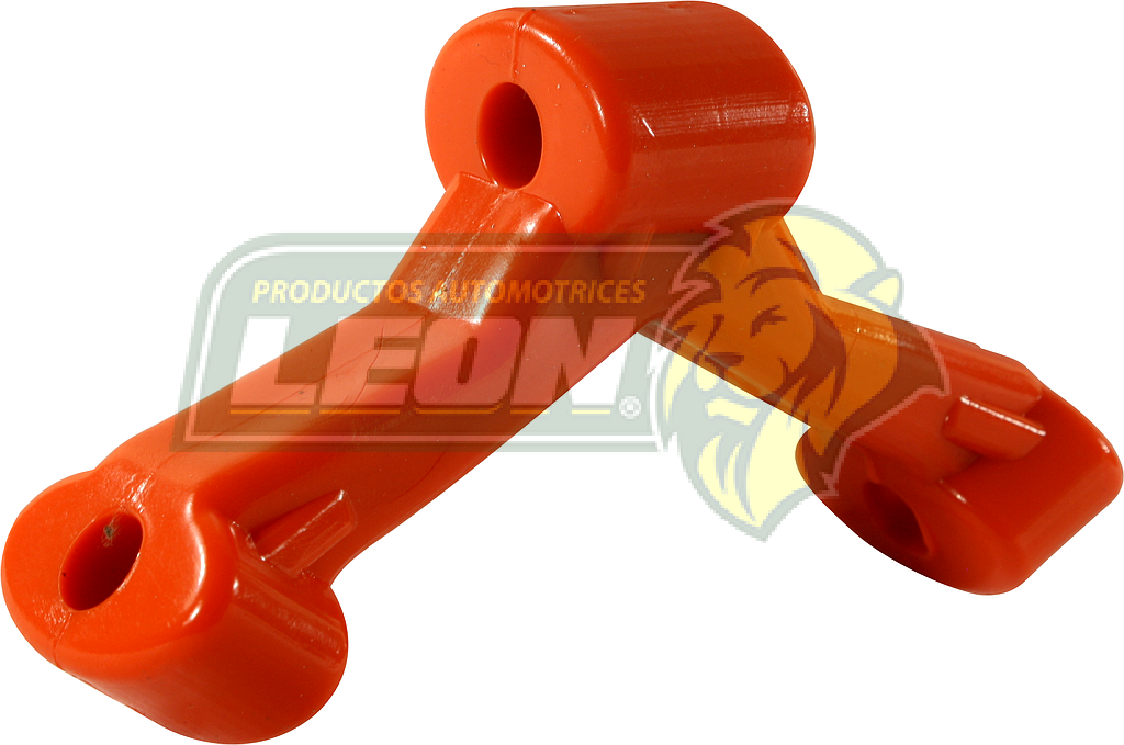 SOPORTE ESCAPE VW POINTER 97-10, BEETLE 98-10, GOLF A4 99-10, JETTA A4 99-10, SEAT LEON 01-10, CORDOBA 03-09, IBIZA 03-09 (SIN BASE) NARANJA