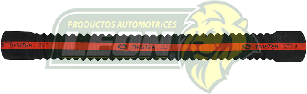 MANGUERA FLEXIBLE RADIADOR TWISTER 1” 3/4 - 2”x14” 1/2 63 PSI. (50010)