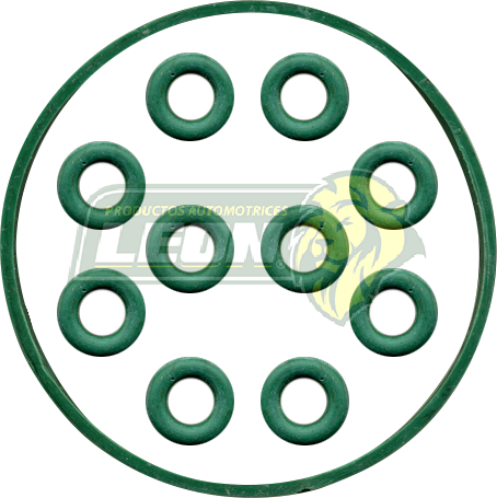 JUNTA MPFI 764 o JLW-195 VW NEW BEETLE, BORA, JETTA BICENTENARIO 2.5L 5C. 05-13 (JGO. VERDES)