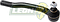 TERMINAL DIRECCION NISSAN VERSA, MARCH, NOTE HID./STD. (L)