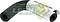 MANGUERA (5214124) REFIRGERACION MOTOR HOUSING DEL TEMOSTATO NISSAN TSUBAME 1.6L 93-04, TSURU III 1.6L 98-17 (2108, CH181013, 14055F4122, 14055F4121) ALTO: 7 cm, LARGO: 6 cm, ØI: 7 mm, ØE: 7 mm