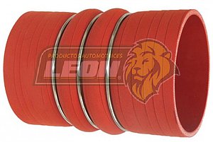 MANGUERA SILICON NARANJA TURBO 4x6 3 ANILLOS