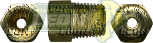CONEXION DOBLE COMPRESION PARA SISTEMA DE LUBRICACION INDUSTRIAL (TIPO1) TUERCA MACHO/TUBO CONECTOR MACHO ØE DE TUBO: 3/16 R. DE TUBO: 1/4