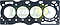 JUNTA CABEZA NISSAN 2.5L DOHC ALTIMA 02-14, XTRAIL 02-14, SENTRA 00-06, URVAN 08-13, SUZUKI EQUATOR 09-12, FRONTIER 05-19 QR25DE METALICA QUEBEC