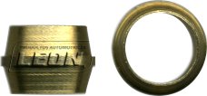 CONEXION FRENOS DE AIRE PARA TUBO DE NAILON BARRIL (4460F) ØE DE TUBO: 3/8