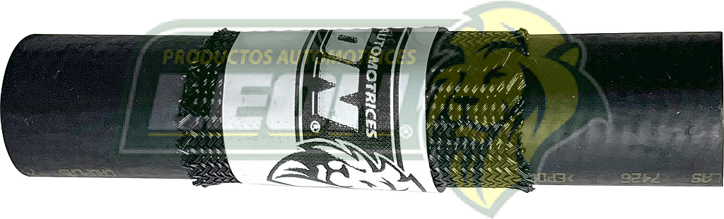 MANGUERA (5214118, 5214126) REFRIGERACION TUBO A TOMA DE AGUA NISSAN TSUBAME 1.6L 93-04, TSURU III 1.6L 92-17 (2111, CH181043, 21047F4200, 21047F4300) ALTO: 5 cm, LARGO: 17 cm, ØI: 28 mm, ØE: 28 mm